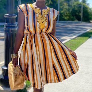 Ankara mini dress (Mommy & Me)